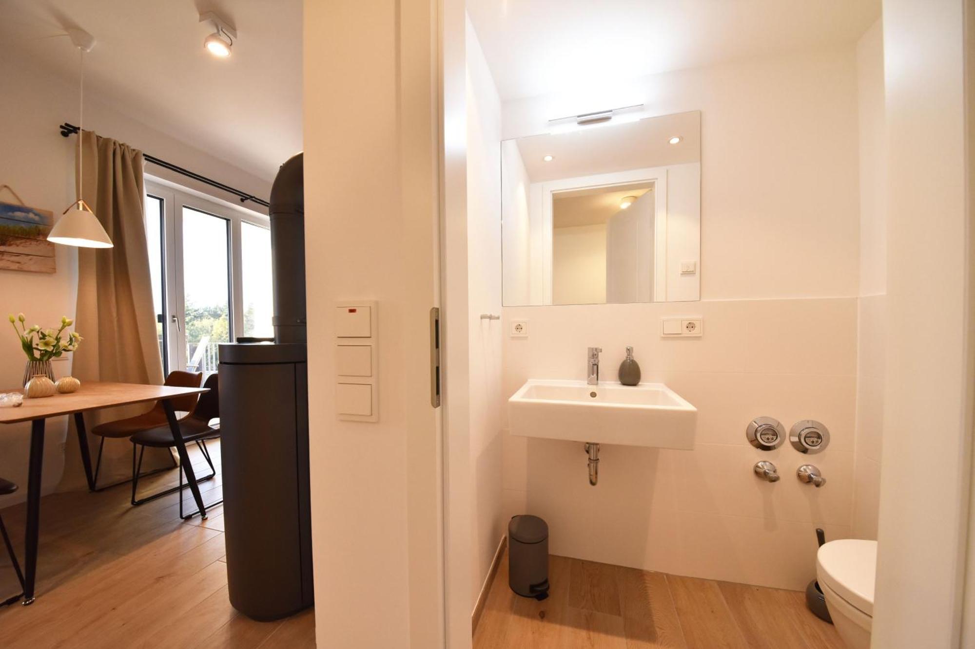Ferienwohnung Spa Penthouse Meerlust Baabe Esterno foto